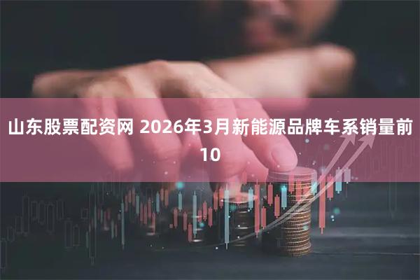 山东股票配资网 2026年3月新能源品牌车系销量前10